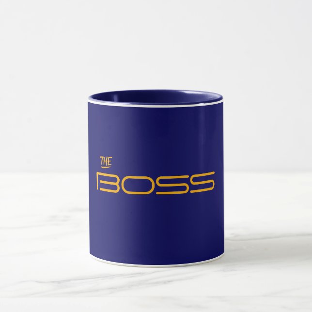 Style Gold Le BOSS Mug (Centre)