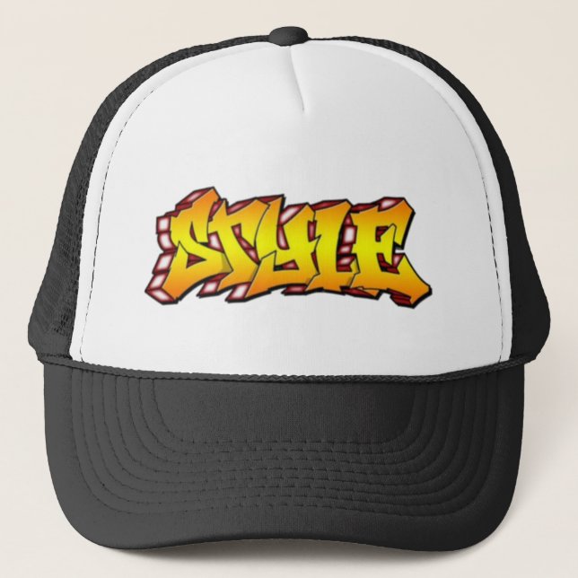 Style (Graffiti) Hat Truckerkappe (Vorderseite)