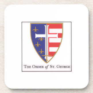 Style: Hard Plastic coasters with cork back - set Getränkeuntersetzer