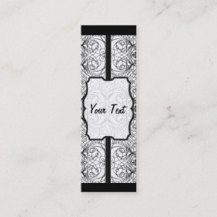 Style indien Carte de visite Signet