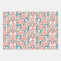 Style japonais Kawaii Art 3 Feuilles papier envelo