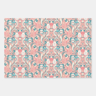 Style japonais Kawaii Art 3 Feuilles papier envelo