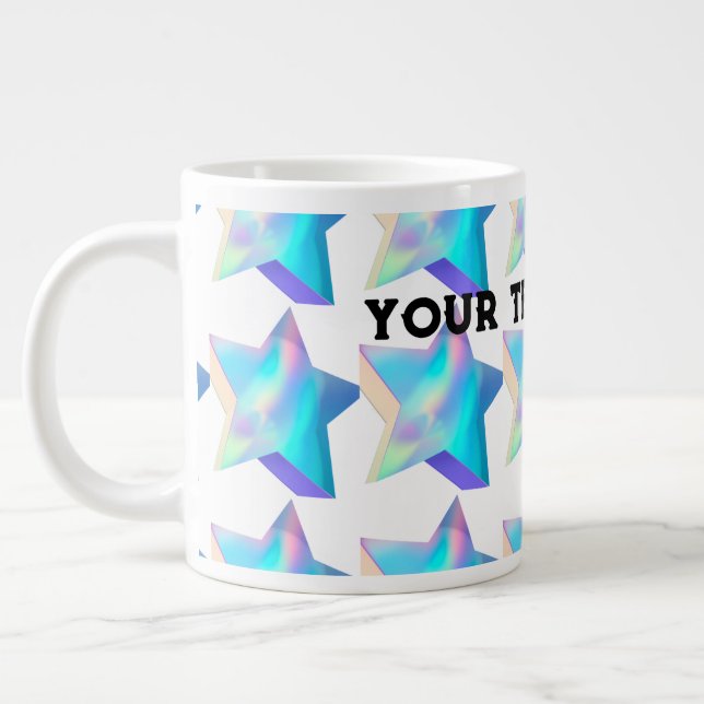 Style Jumbo Tee Kaffee Mugs Spezialität Tasse (Links)