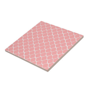 Style marocain Carreaux de céramique rose