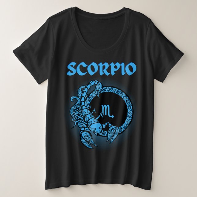 Style médiéval Zodiac Scorpio (Design devant)