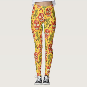 STYLE MEXICAIN MOTIF Leggings