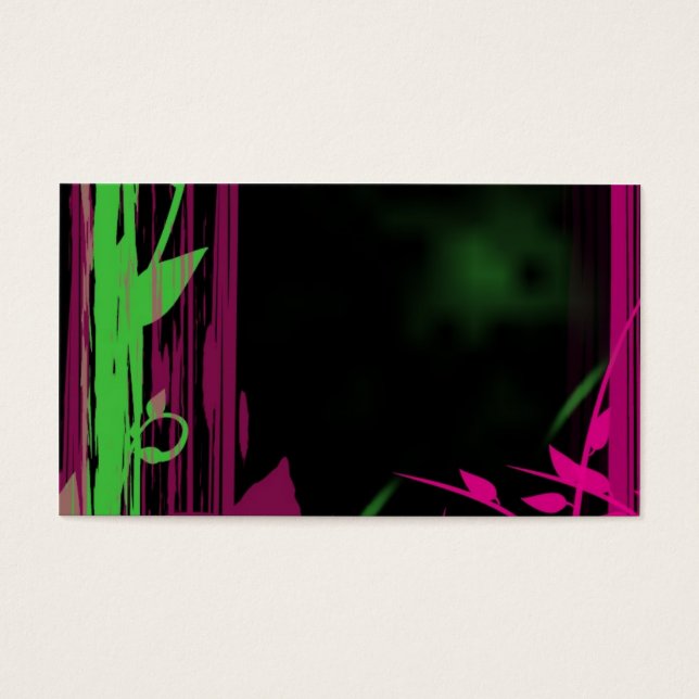 style nature — bambou graphique et floral (Devant)