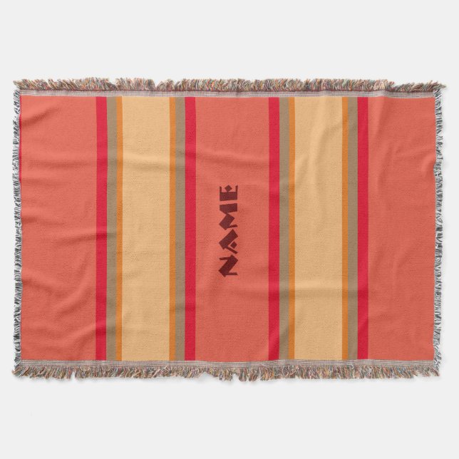 Style "Navajo" Fleece Jetez la couverture (Devant)