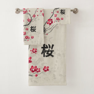 Style oriental Sakura Cherry Blossom Art