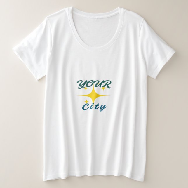 "Style patriotique : Gras Etats-Unis T-Shirt Desig (Design devant)