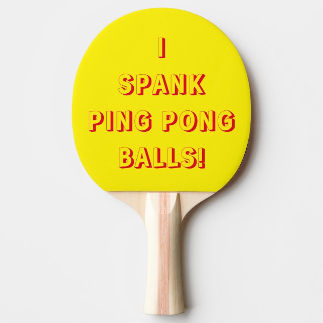 Style Play: Einzigartige Ping Pong Paddles Tischtennis Schläger (Vorderseite)