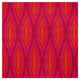 Style rétro 60s les années 70 tissu motif