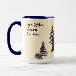 Style Retro Hiking Club National Park Tasse