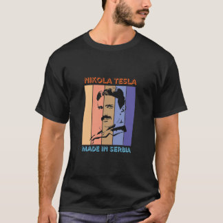 Style rétro Nikola Tesla #2 T-shirt