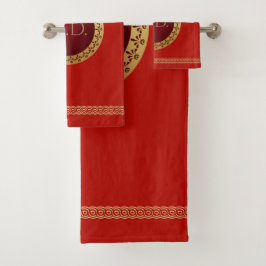 Style Romain Ancien Avec Monogramme Personnalisé