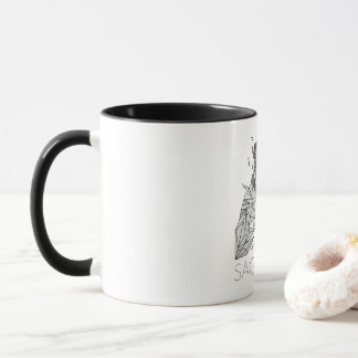 Style sage 2 de tasse de mode - "sauge de peinture