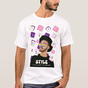 STYLE – Streetwear-Grafiken-T-Shirt Mutige Einst T-Shirt