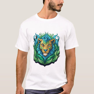 Style T-shirt Art Vector Lion Majestic