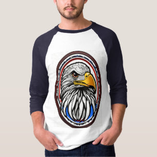 Style : T-shirt Raglan 3/4 manches pour hommes