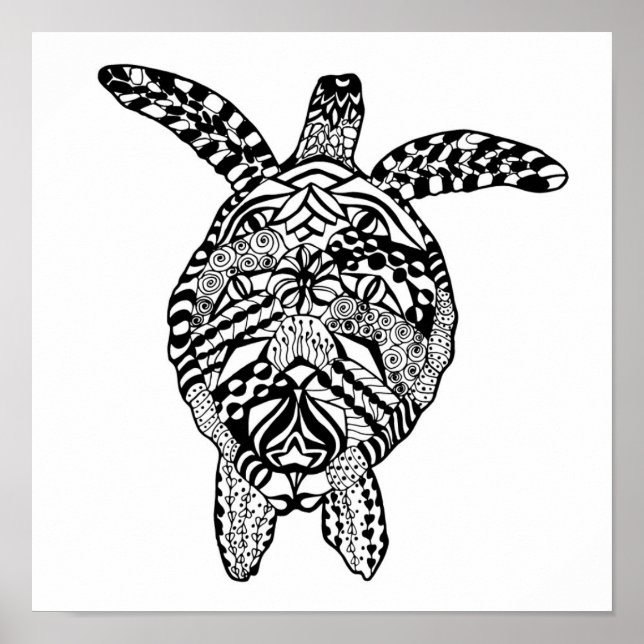 Style Turtle 2 Poster (Vorne)