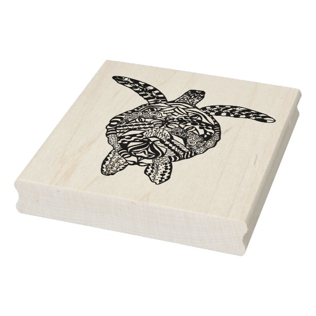 Style Turtle Gummistempel (Stempel)