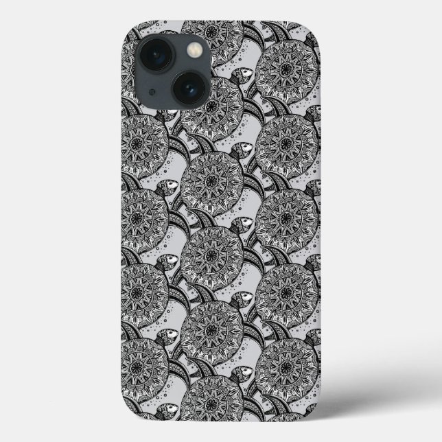 Style Turtle Pattern Case-Mate iPhone Hülle (Rückseite)