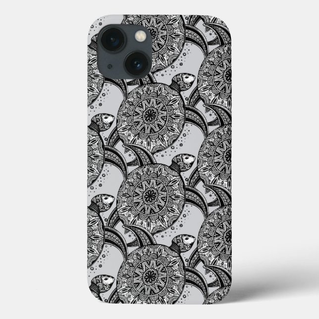 Style Turtle Pattern Case-Mate iPhone Hülle (Rückseite)