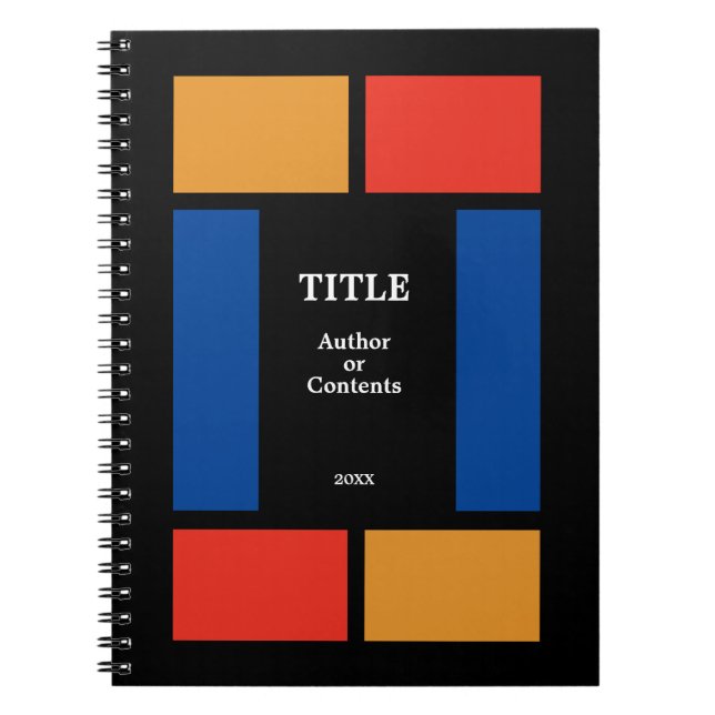 Style Verre coloré Faux Carnet coloré (Devant)