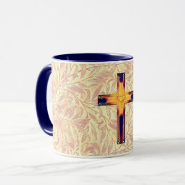 Style vintage Coloré Faith Cross Mug