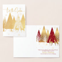 Styliert 'Dies ist die Jahreszeit Red and Gold Cor
