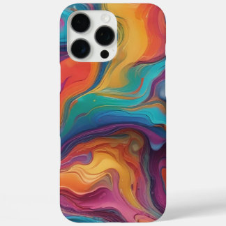 Styling im Stil: Abstrakt auffangen iPhone 16 Pro Max Hülle
