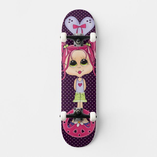 Styling Peace Girl#7 Skateboard (Vorderseite)