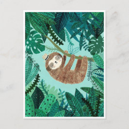 Styling Sloth Postkarte