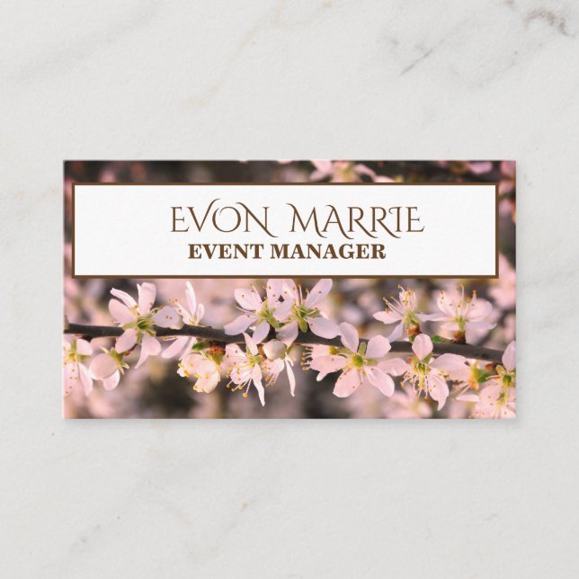 Stylis Elegante Business Card Visitenkarte (Vorderseite)