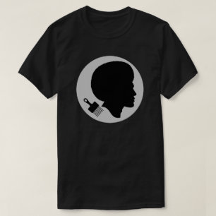 STYLISCH AFRO MAN MIT AFRO PICK T-Shirt