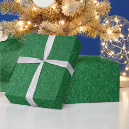 Stylisch Simple Metallic Inspiriert Green Geschenkpapier