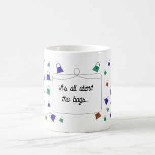 Stylische Colorful Purses Kaffeezubereitung Tasse