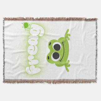 stylische Frosch-Themen-Himodecke Decke