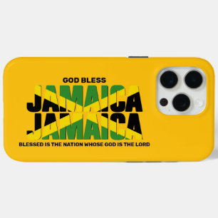 Stylische GOD BLESS JAMAICA JAMAICA-Flagge Case-Mate iPhone Hülle