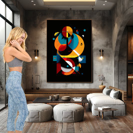 Stylische hellblaue Textur personalisieren Logo un Capri Leggings