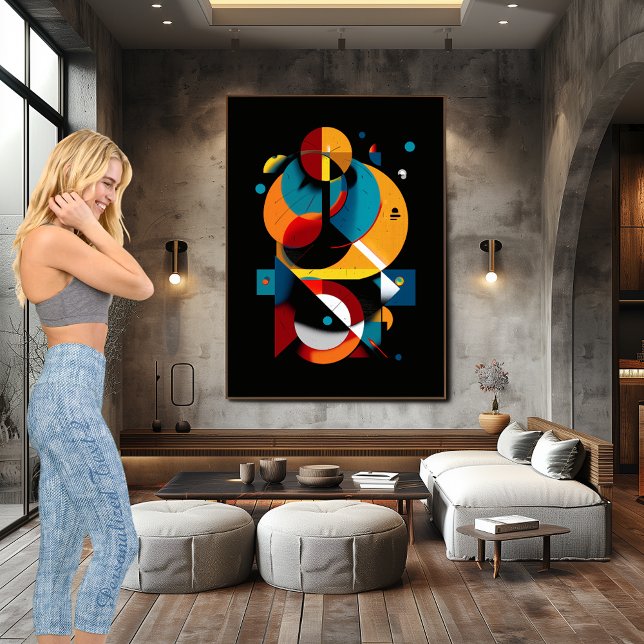 Stylische hellblaue Textur personalisieren Logo un Capri Leggings (Von Creator hochgeladen)