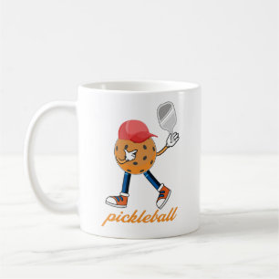 Stylische Lustige Pickleball Mode Sportswear Kaffeetasse