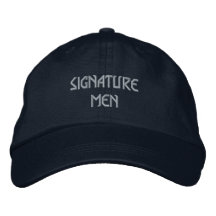 Stylische Signature Herren Verstellbare Mütze Supr