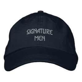 Stylische Signature Herren Verstellbare Mütze Supr Bestickte Baseballkappe