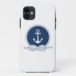 Stylischer Anker und Seil Case-Mate iPhone Hülle