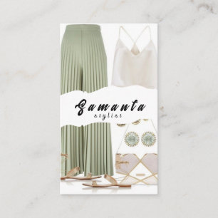 Stylischer Bekleidungsstylist _ Ihr Stil Visitenkarte