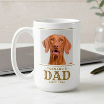 Stylischer Hund Papa seit Jahr Benutzerdefiniertes
