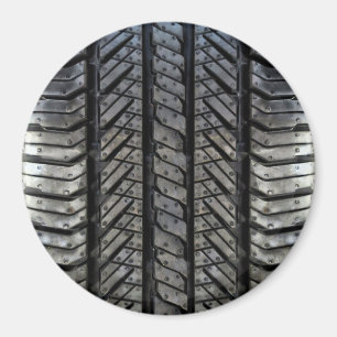 Stylischer Reifen-Gummi-Automobil-Textur Magnet