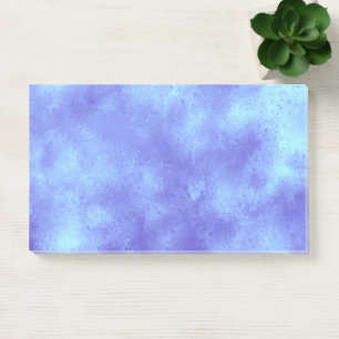 Stylischer Storm Cloud-Effekt Blau Post-it Klebezettel