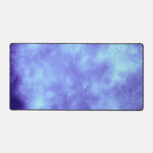 Stylischer Storm Cloud-Effekt Blau Schreibtischunterlage
